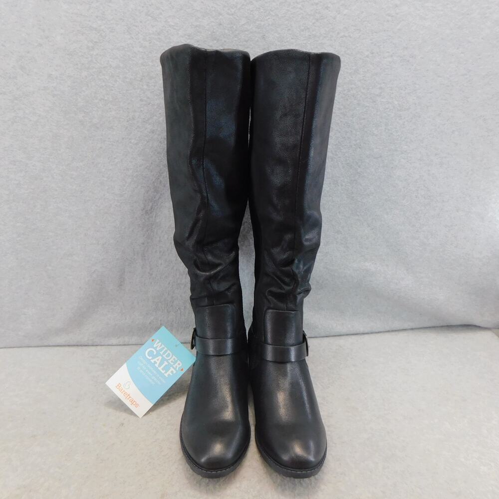 BareTraps Black Yanessa Women Tall Slouch Riding Boots Womens Size 6 Wider Calf - Picture 3 of 13